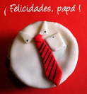 Cupcake con corbata